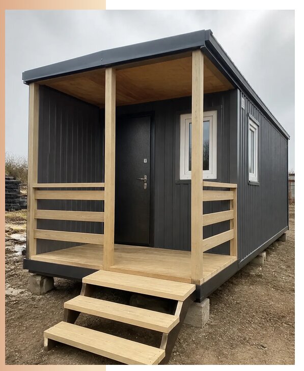 Продажа, изготовление и аренда бытовок с крыльцом в Саяногорске